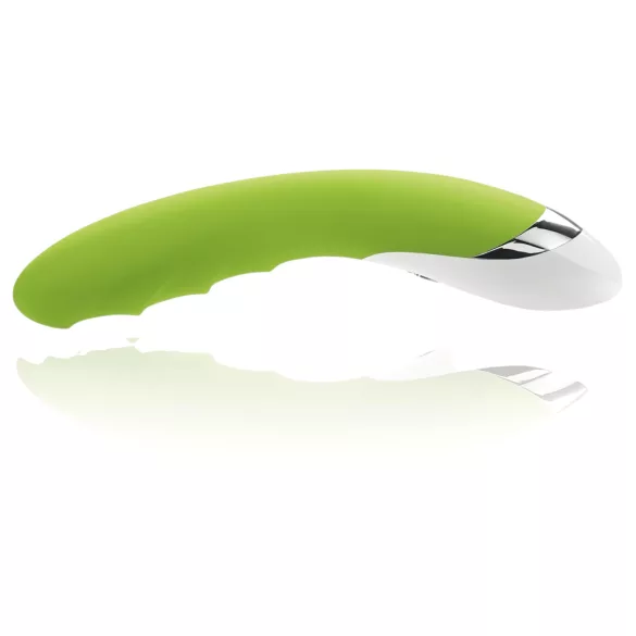 mystim Sassy Simon - vibrador doble motor - silicona verde