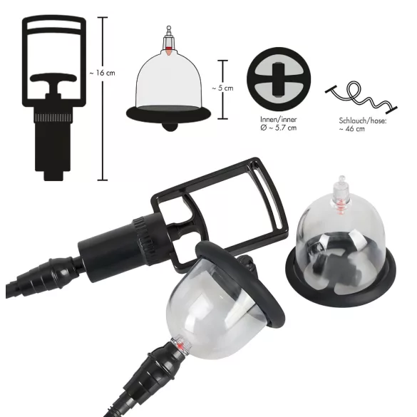 Bad Kitty - succionador de pezones vibrador