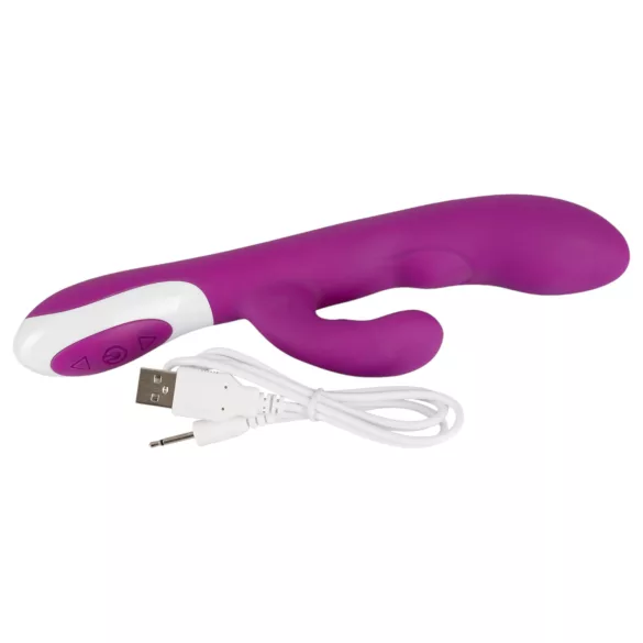 Javida - vibrador estimulador de clítoris con efecto calor (lila)