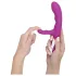 Javida - vibrador estimulador de clítoris con efecto calor (lila)