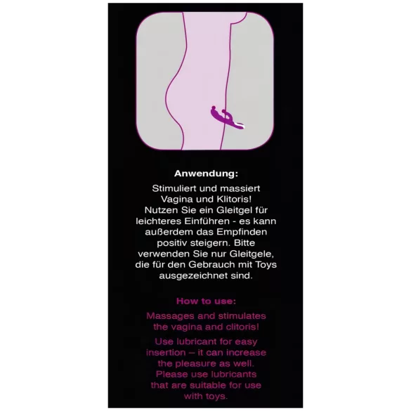 Javida - vibrador estimulador de clítoris con efecto calor (lila)