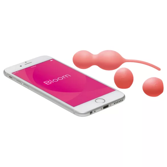 We-Vibe Bloom - bolas chinas con pesos intercambiables - silicona naranja
