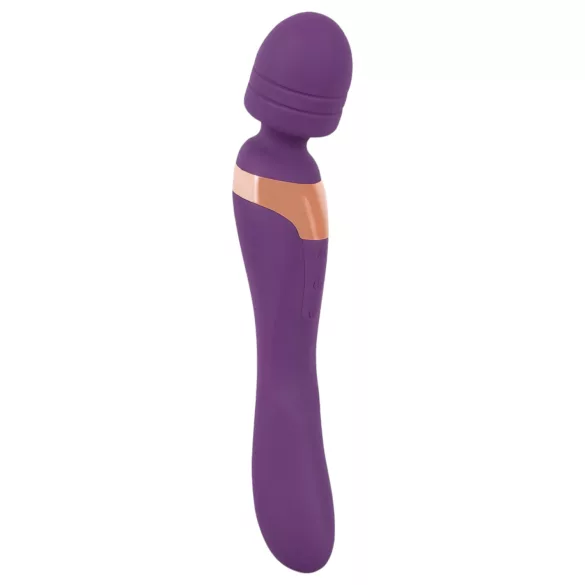Javida Double - vibrador masajeador doble - silicona lila