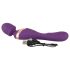 Javida Double - vibrador masajeador (lila)