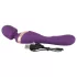 Javida Double - vibrador masajeador doble - silicona lila