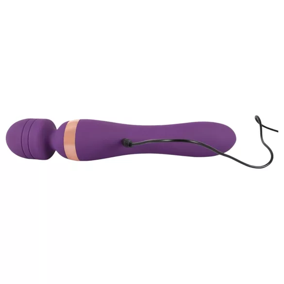 Javida Double - vibrador masajeador doble - silicona lila