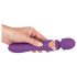 Javida Double - vibrador masajeador (lila)