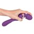 Javida Double - vibrador masajeador (lila)