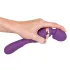 Javida Double - vibrador masajeador doble - silicona lila