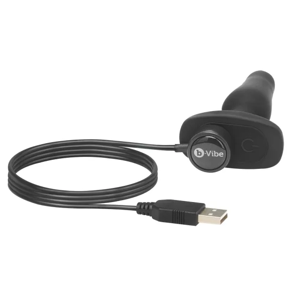 b-Vibe Novice - consolador anal para principiantes con vibración