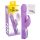 SMILE Push - Vibrador con brazo clitóris (lila)