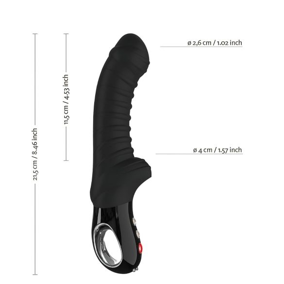 Fun Factory Tiger G5 - vibrador de punto G, impermeable (negro)