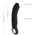 Fun Factory Big Boss - vibrador G-punto impermeable (negro)