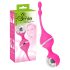 SMILE Love Ball - bola vibradora para ejercicios íntimos (rosa)