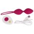 Lujuria - bola geisha con vibración, radio y batería recargable (mora)