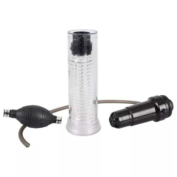 You2Toys - bomba de vacío y masturbador 2 en 1 - transparente