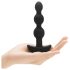 b-Vibe - Vibrador anal tripartito recargable (negro)
