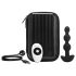 b-Vibe - Vibrador anal tripartito recargable (negro)