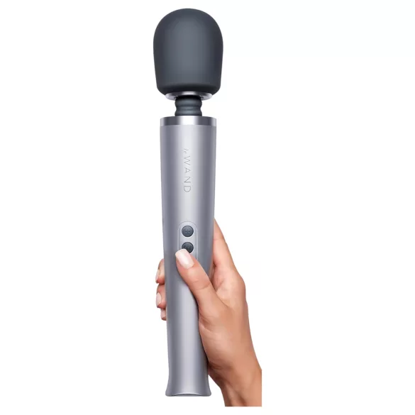 le Wand - masajeador vibrador recargable de lujo - plata