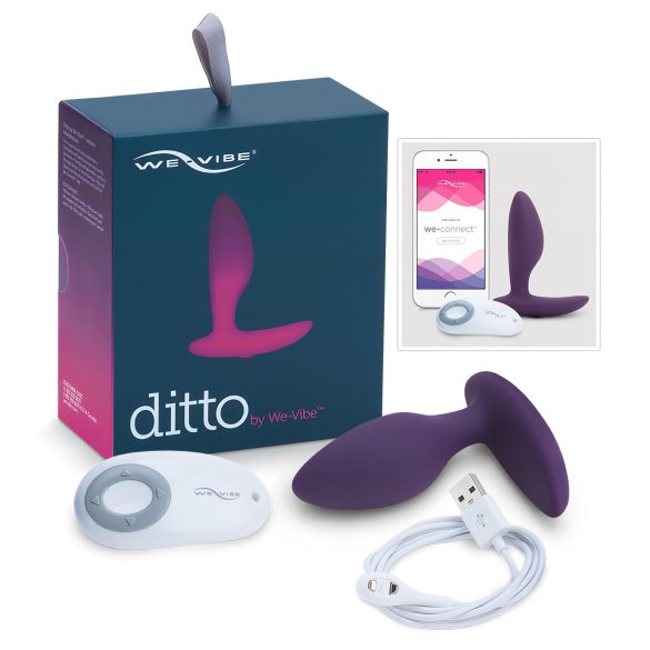 We-Vibe Ditto - Vibrador Anal Recargable (Morado)