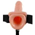 Pipedream - Fetish Strap-on 9 - arnés con consolador vibrador (color natural)