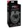 PDX Elite - vibrador de pene de silicona (negro)