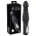 You2Toys - Vibrador anal empujador - silicona negra