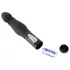 You2Toys - Vibrador anal empujador - silicona negra