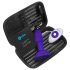 b-Vibe Rimming - Vibrador anal con perlitas giratorias (lila)
