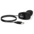 b-Vibe Rimming - Vibrador anal giratorio con cuentas (negro)