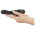 You2Toys - Bendy Ripple - vibrador acanalado (negro)