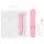 Pillow Talk Flirty - vibrador recargable tipo bala - silicona rosa