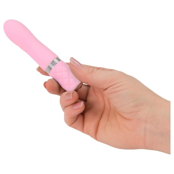 Pillow Talk Flirty - vibrador recargable en barra (rosa)