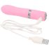 Pillow Talk Flirty - vibrador recargable en barra (rosa)
