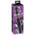 You2Toys - Push it - Vibrador anal recargable con empuje (negro)