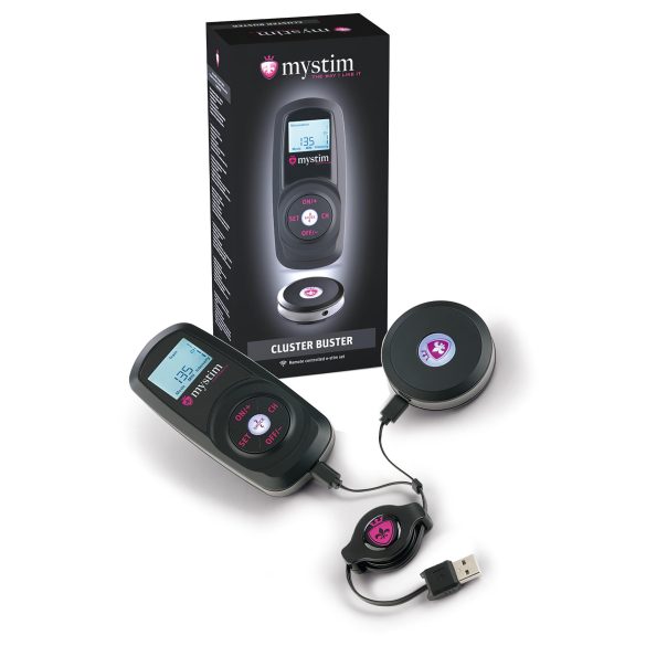 Mystim Cluster Buster - Set de control remoto para productos de electroestimulación