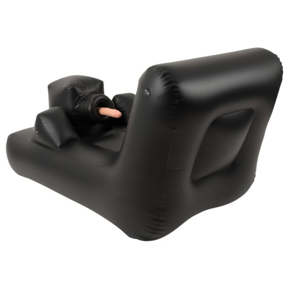 Dark Magic - máquina de placer con cama (negro)