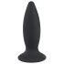Black Velvet S - mini vibrador anal para principiantes (negro)