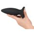 Black Velvet S - mini vibrador anal para principiantes (negro)