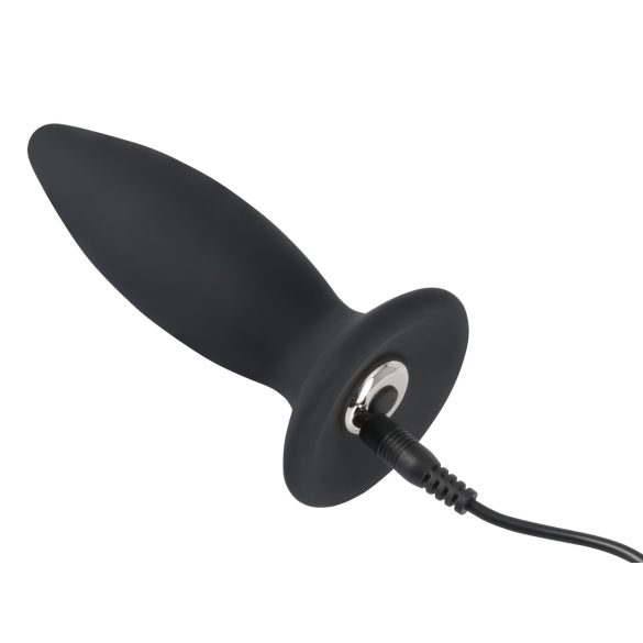 Black Velvets - vibrador anal recargable para principiantes - pequeño negro