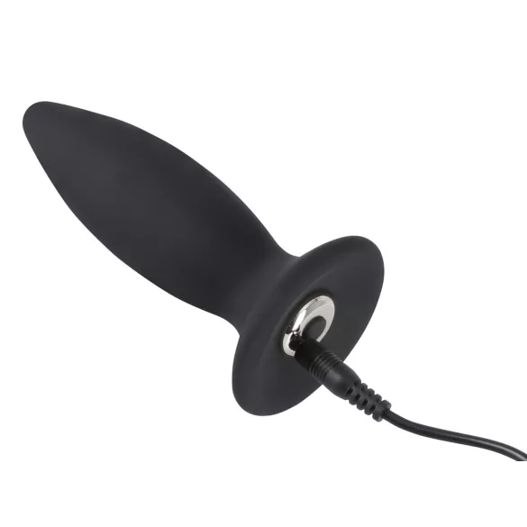 Black Velvets - vibrador anal recargable para principiantes - pequeño negro