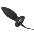 Pequeño vibrador anal Black Velvet S - negro, ideal iniciantes