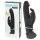 Happyrabbit Realista - vibrador impermeable con estimulador de clítoris