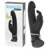Happyrabbit Realista - vibrador impermeable con estimulador de clítoris