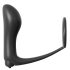 Analfantasy - vibrador anal con anillo para pene (negro)