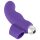 SMILE Dedo: vibrador ondulado de silicona (lila)