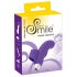 SMILE Finger - vibrador de dedo ondulado de silicona (lila)