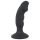 Black Velvet - consolador anal negro recargable con pene