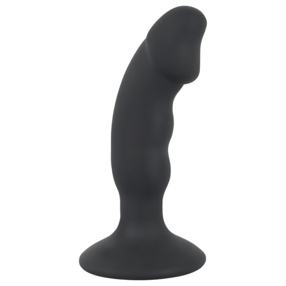 Black Velvet - Vibrador anal con pene recargable (negro)