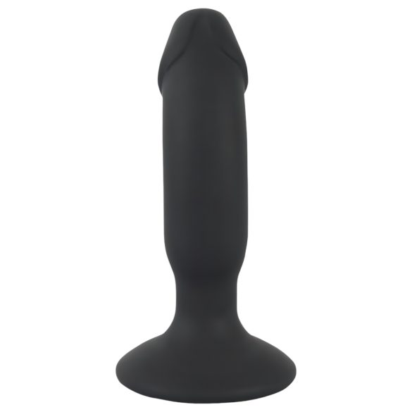 Black Velvets - vibrador anal recargable con pene - silicona negra